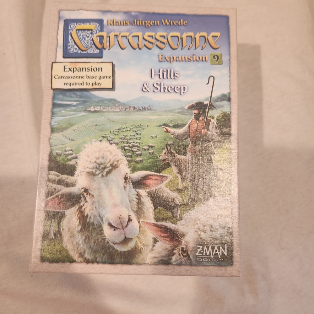 Carcassonne Expansion 9: Hills & Sheep Board Game